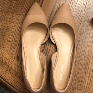 Nine West Nude Flats